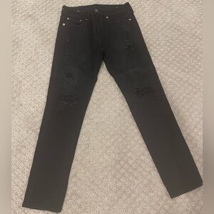 American Eagle ripped jeans